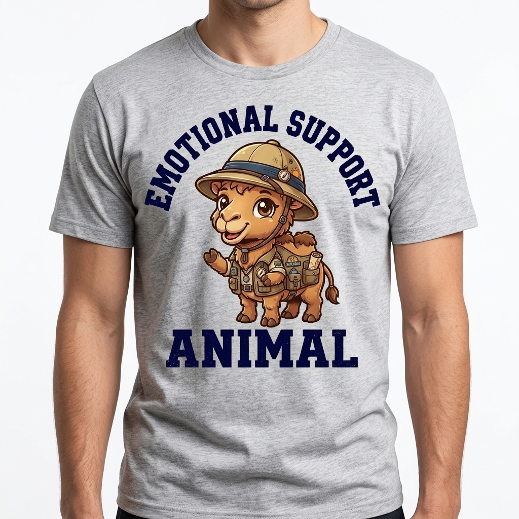 Emotional Support Camel T-Shirt