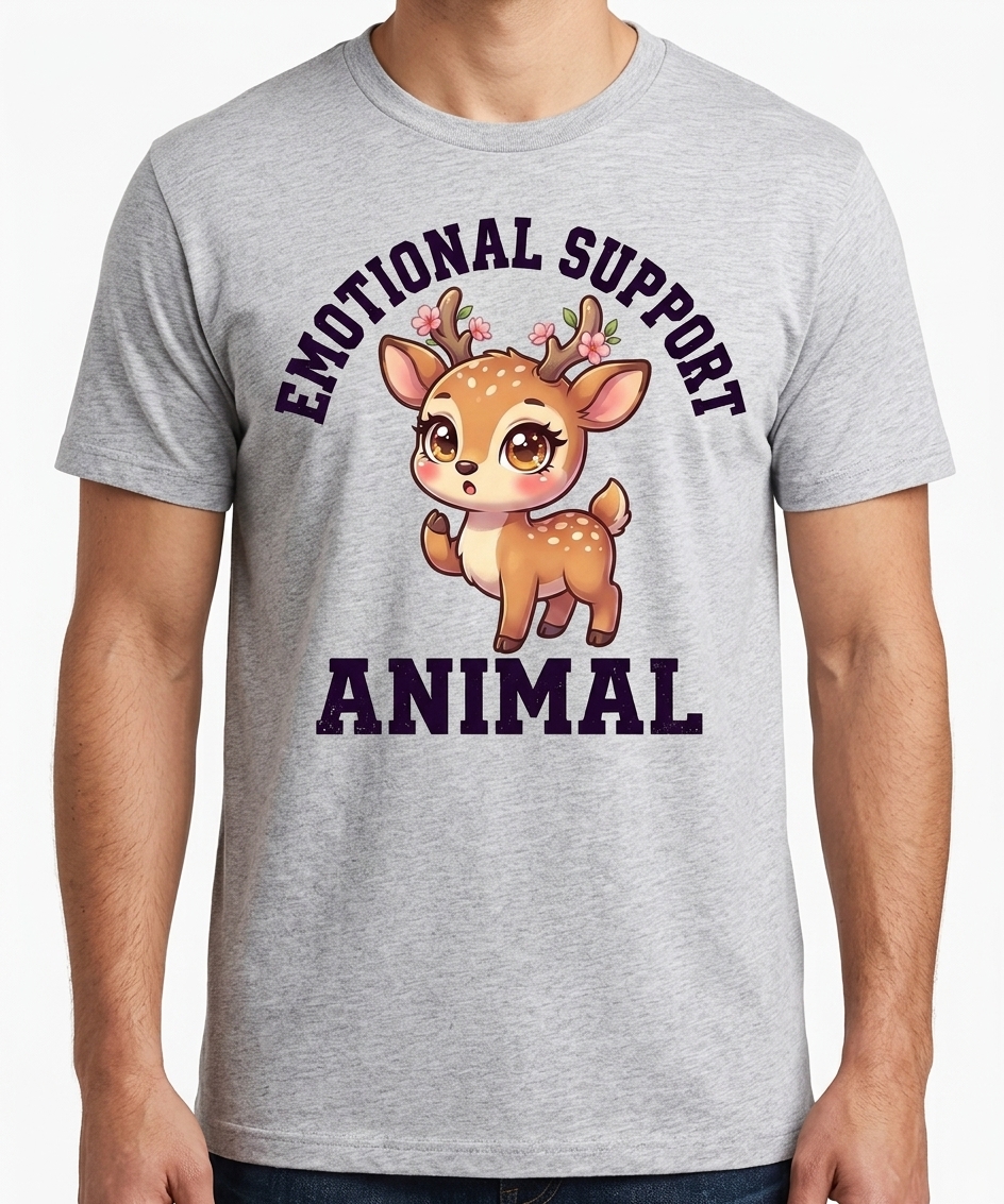Emotional Support Deer T-Shirt