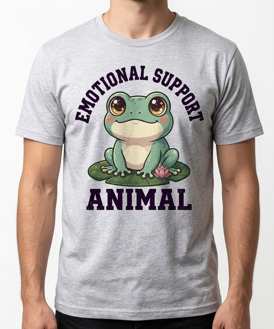 Emotional Support Frog T-Shirt