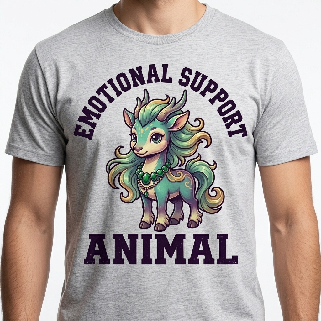 Emotional Support Kirin T-Shirt