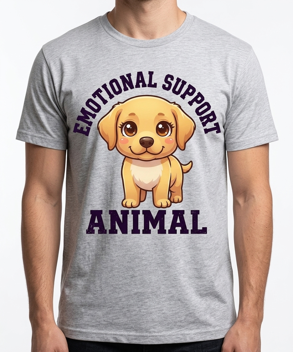 Emotional Support Labrador T-Shirt
