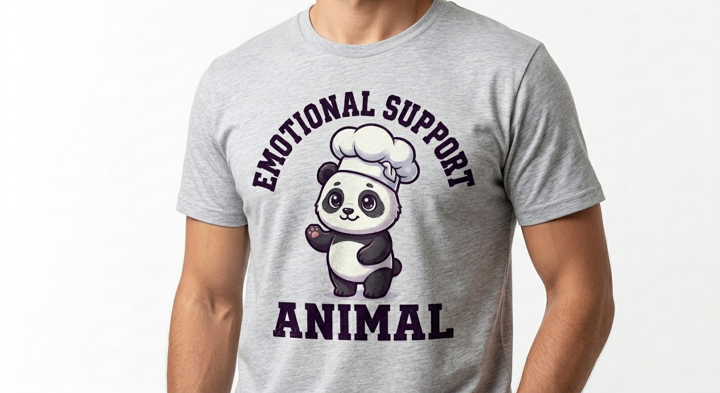Emotional Support Panda T-Shirt