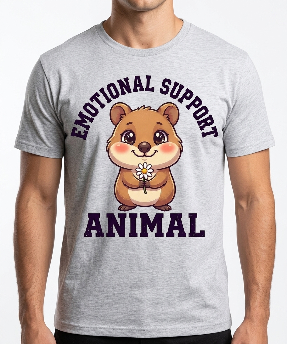 Emotional Support Quokka T-Shirt