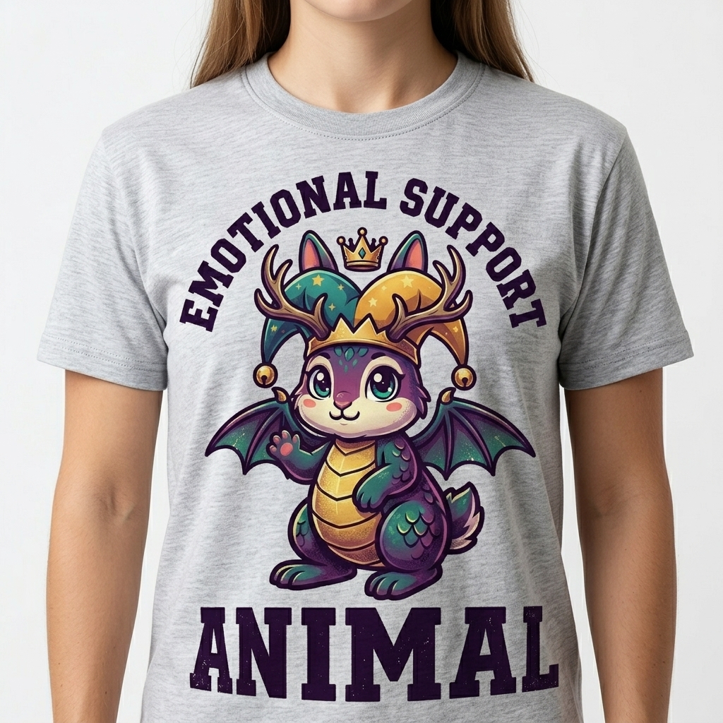 Emotional Support Wolpertinger T-Shirt